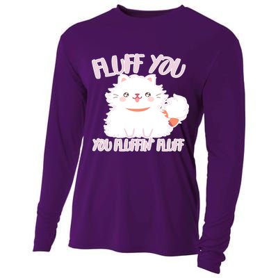 Fluff You You Fluffin Fluff Cooling Performance Long Sleeve Crew