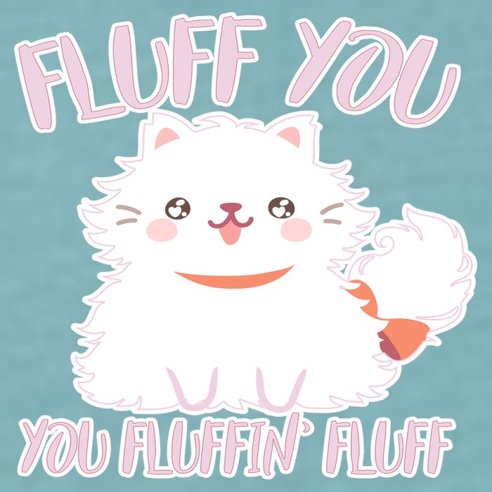Fluff You You Fluffin Fluff Sueded Cloud Jersey T-Shirt