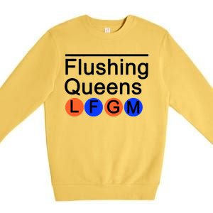 Flushing Queens LFGM Premium Crewneck Sweatshirt