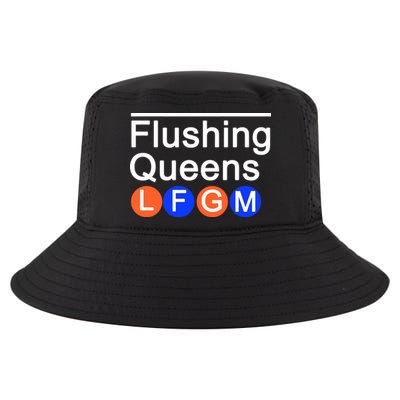 Flushing Queens LFGM Cool Comfort Performance Bucket Hat