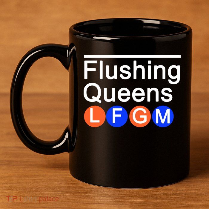 Flushing Queens LFGM 11oz C Handle Ceramic Mug