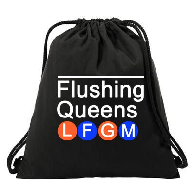 Flushing Queens LFGM Drawstring Bag