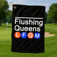 Flushing Queens LFGM Golf Towel