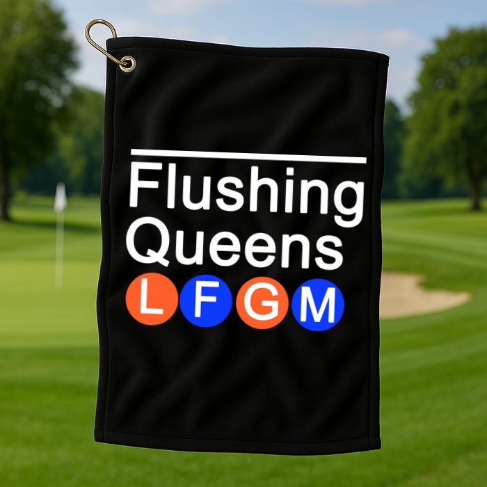Flushing Queens LFGM Golf Towel