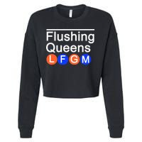 Flushing Queens LFGM Cropped Pullover Crew