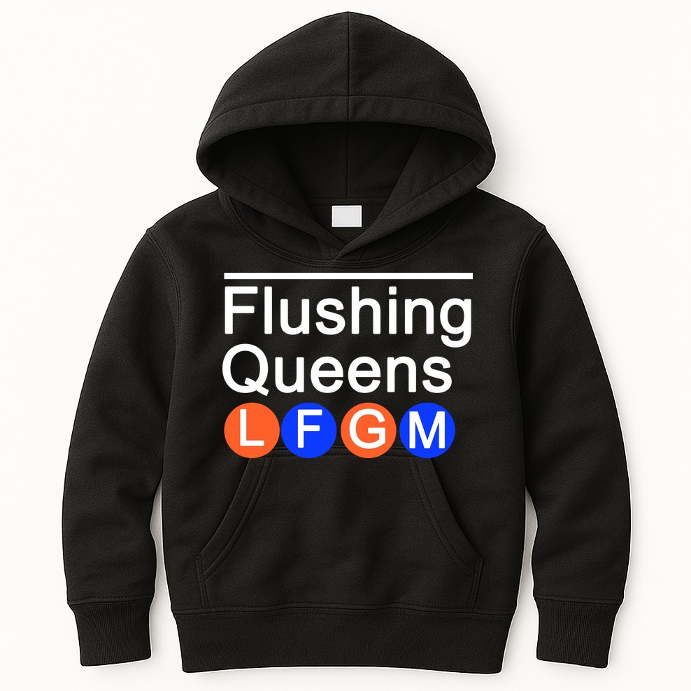 Flushing Queens LFGM Kids Hoodie