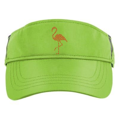 Flamingo Lover Valentine Gift Flamingo Valentine's Day Adult Drive Performance Visor