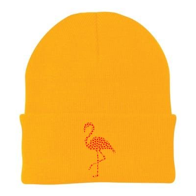 Flamingo Lover Valentine Gift Flamingo Valentine's Day Knit Cap Winter Beanie