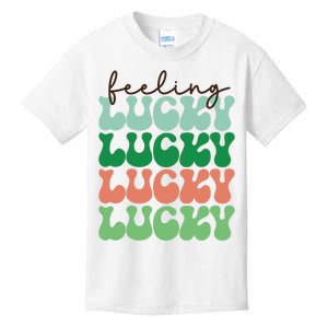 Feeling Lucky Vibes Kids T-Shirt