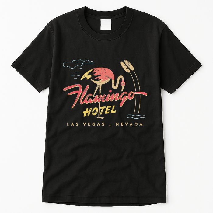 Flamingo Las Vegas Hotel Casino Retro Vintage Tall T-Shirt