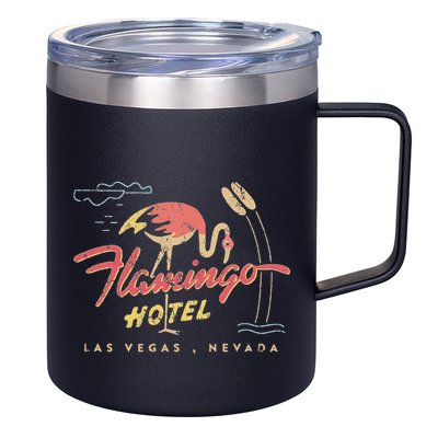 Flamingo Las Vegas Hotel Casino Retro Vintage 12oz Stainless Steel Coffee Mug