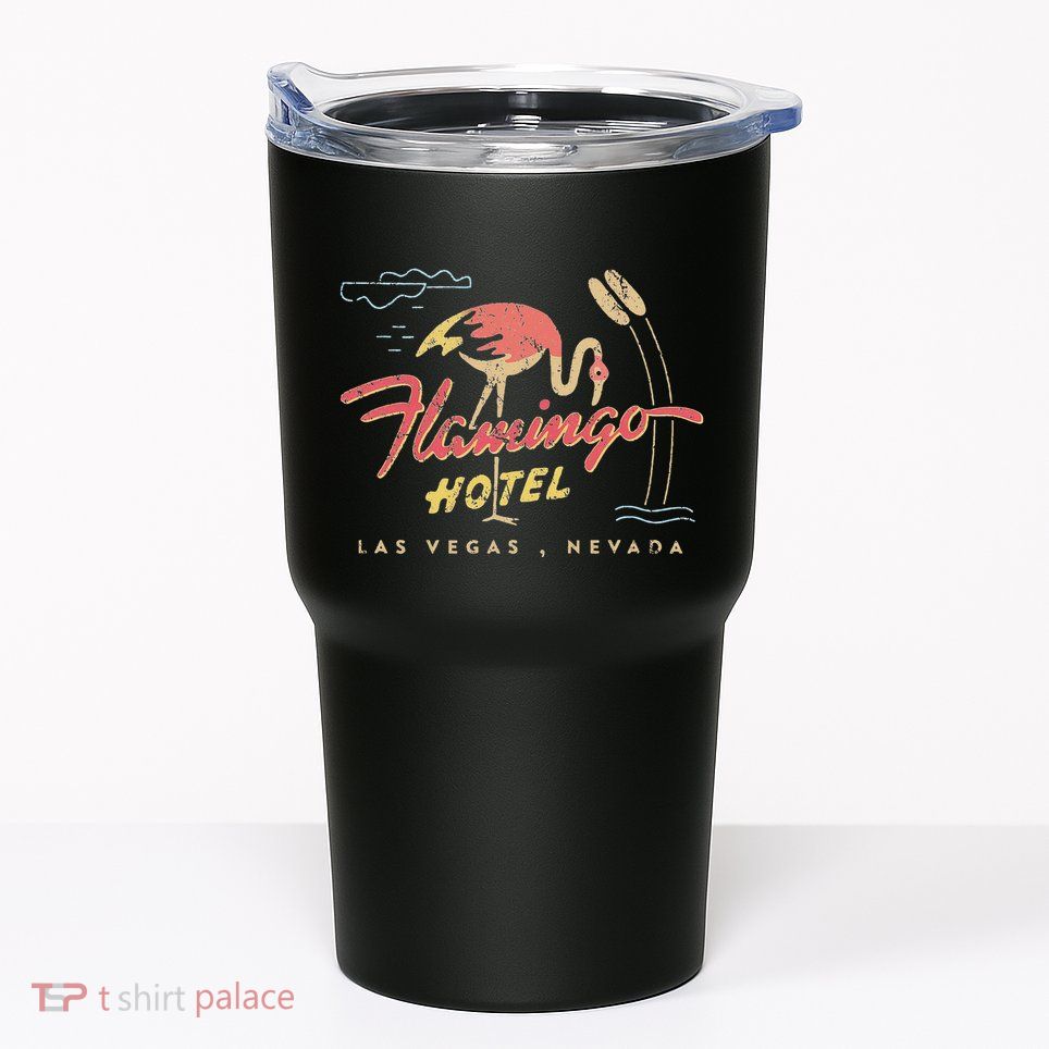 Flamingo Las Vegas Hotel Casino Retro Vintage Tumbler