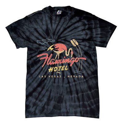 Flamingo Las Vegas Hotel Casino Retro Vintage Tie-Dye T-Shirt