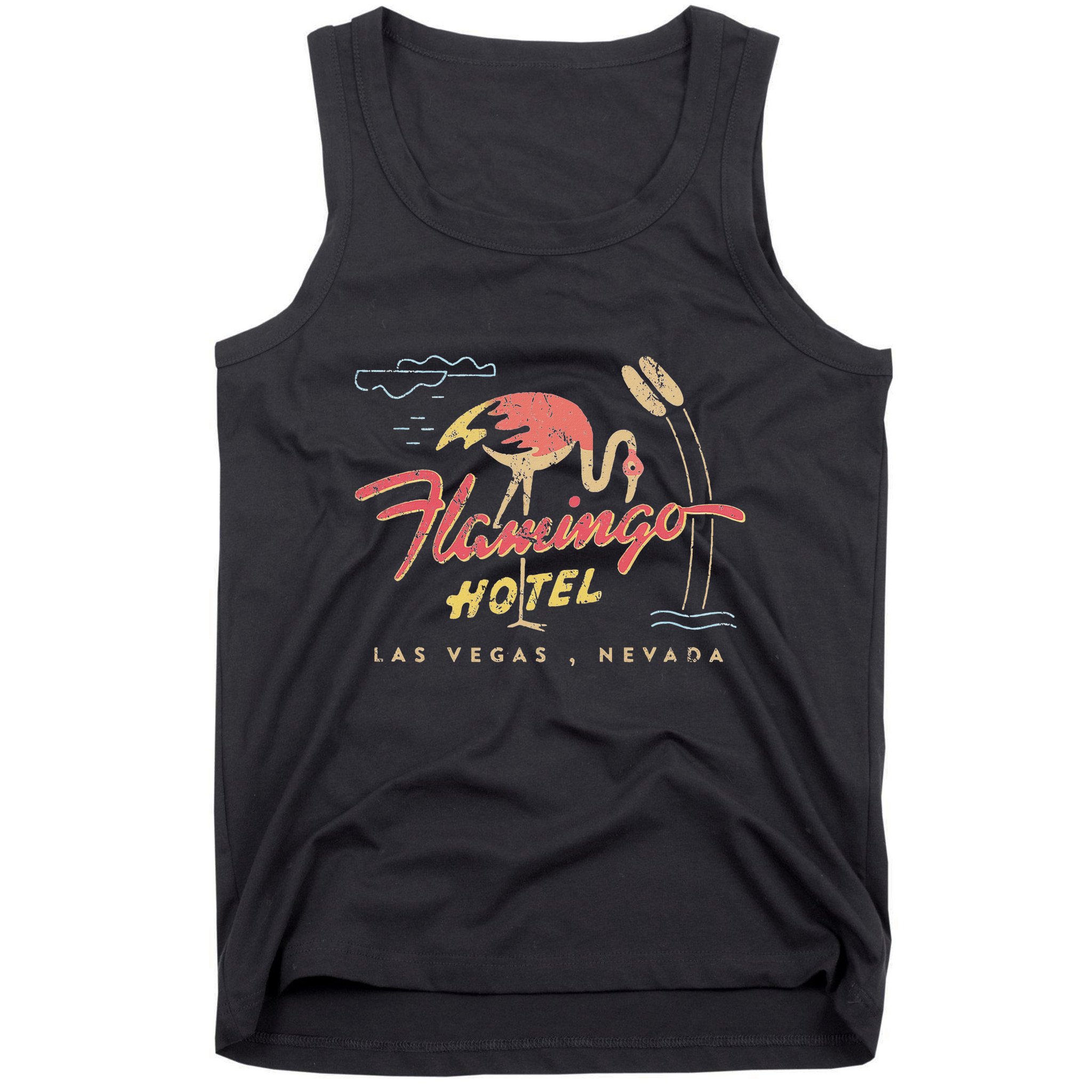 Flamingo Las Vegas Hotel Casino Retro Vintage Tank Top