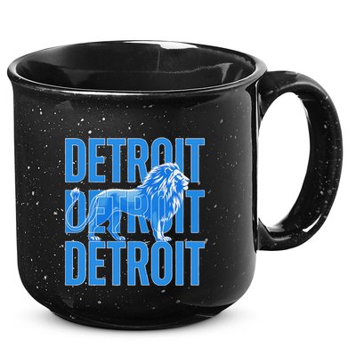 Funny Lions Vintage Design 15oz Campfire Ceramic Mug