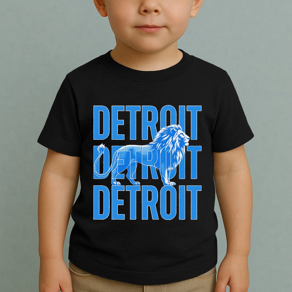 Funny Lions Vintage Design Toddler T-Shirt