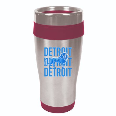 Funny Lions Vintage Design 16oz Travel Tumbler