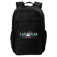 Funny Las Vegas Retro Sunset Palm Trees 1 Backpack