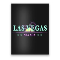 Funny Las Vegas Retro Sunset Palm Trees 1 Poster