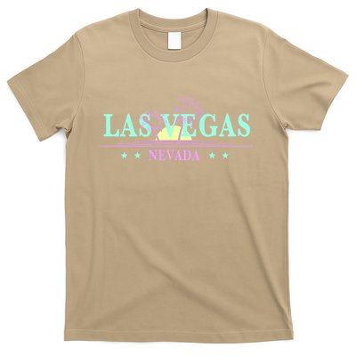 Funny Las Vegas Retro Sunset Palm Trees 1 T-Shirt