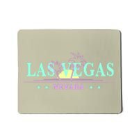 Funny Las Vegas Retro Sunset Palm Trees 1 Mousepad