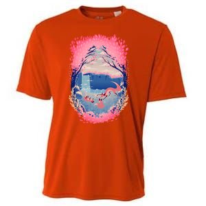 Fox Life View Illustration Cooling Performance Crew T-Shirt