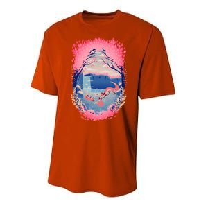 Fox Life View Illustration Performance Sprint T-Shirt