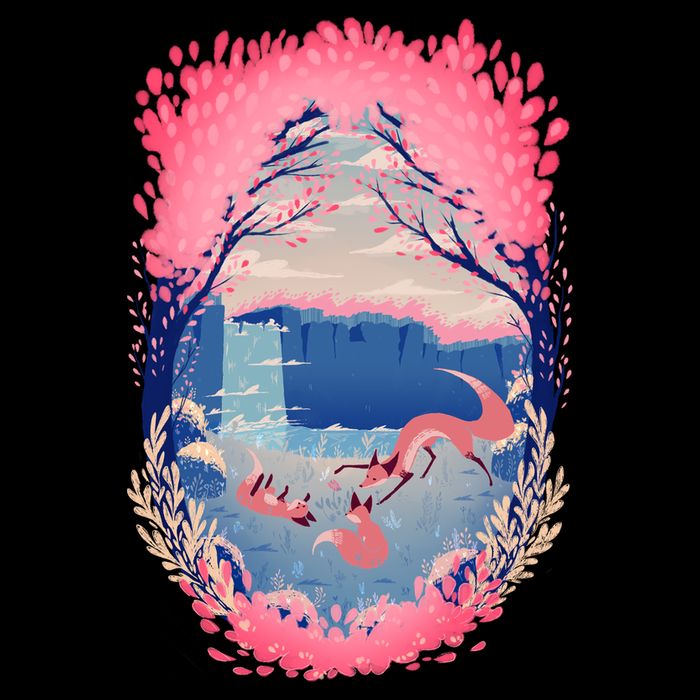Fox Life View Illustration Performance Shirt