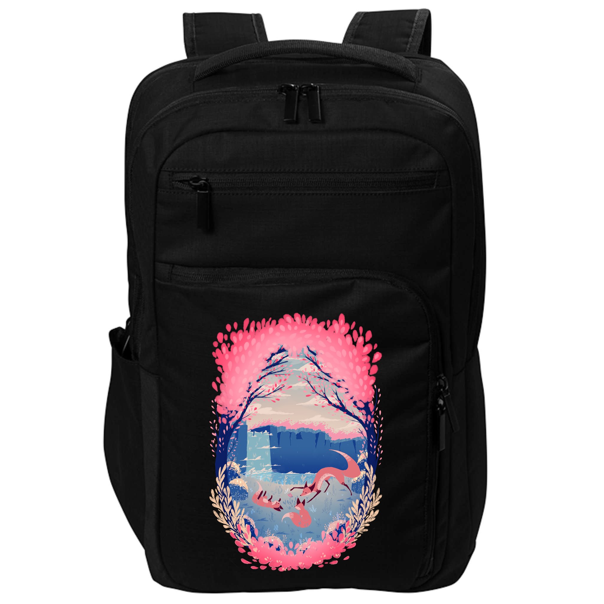 Fox Life View Illustration Impact Tech Backpack
