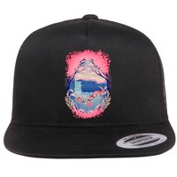 Fox Life View Illustration Flatbill Hat
