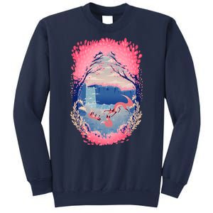 Fox Life View Illustration Sweatshirt