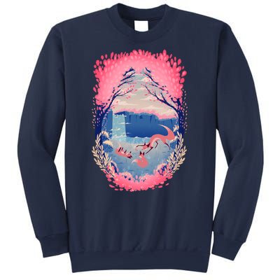 Fox Life View Illustration Sweatshirt