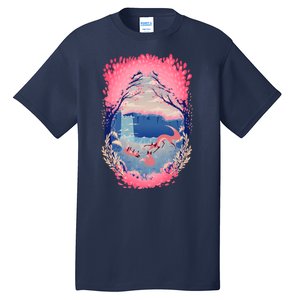 Fox Life View Illustration Tall T-Shirt