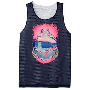 Fox Life View Illustration Mesh Reversible Basketball Jersey Tank