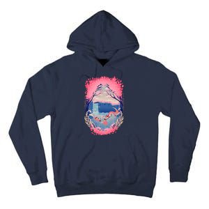 Fox Life View Illustration Tall Hoodie