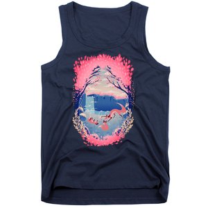 Fox Life View Illustration Tank Top