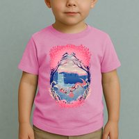Fox Life View Illustration Toddler T-Shirt