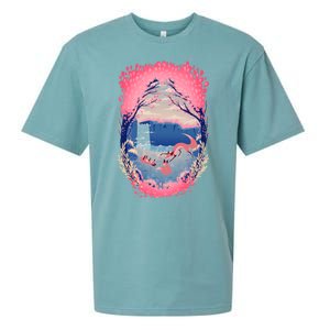 Fox Life View Illustration Sueded Cloud Jersey T-Shirt