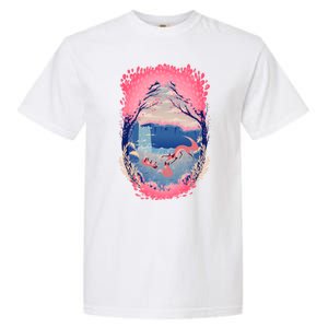 Fox Life View Illustration Garment-Dyed Heavyweight T-Shirt