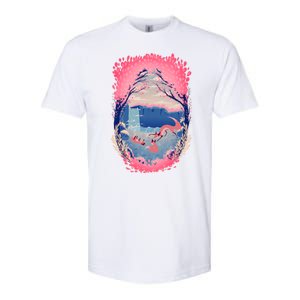 Fox Life View Illustration Softstyle CVC T-Shirt