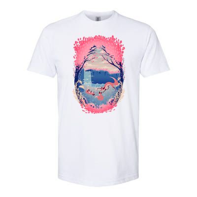 Fox Life View Illustration Softstyle® CVC T-Shirt