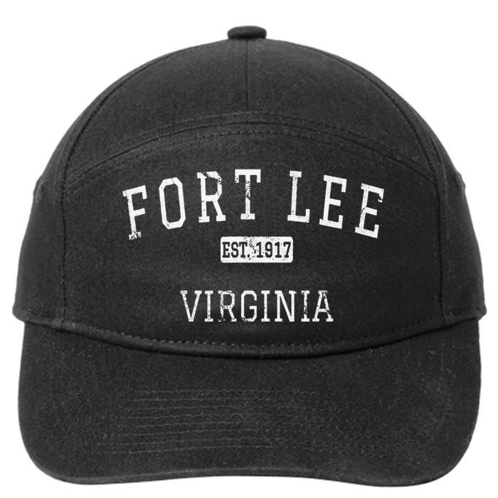 Fort Lee Virginia VA Vintage 7-Panel Snapback Hat