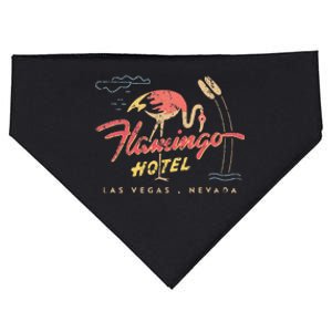 Flamingo Las Vegas Hotel Casino Retro USA-Made Doggie Bandana