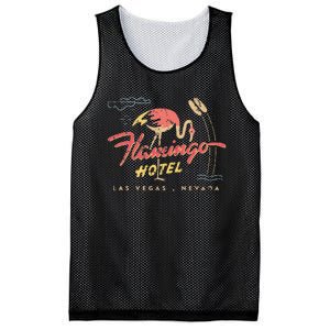 Flamingo Las Vegas Hotel Casino Retro Mesh Reversible Basketball Jersey Tank