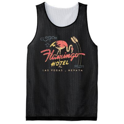 Flamingo Las Vegas Hotel Casino Retro Mesh Reversible Basketball Jersey Tank