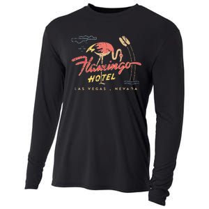 Flamingo Las Vegas Hotel Casino Retro Cooling Performance Long Sleeve Crew