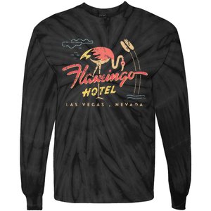 Flamingo Las Vegas Hotel Casino Retro Tie-Dye Long Sleeve Shirt