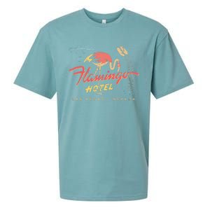 Flamingo Las Vegas Hotel Casino Retro Sueded Cloud Jersey T-Shirt