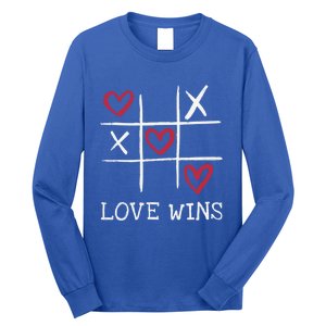 Fun Love Wins Love Always Wins Valentines Day Gift Long Sleeve Shirt