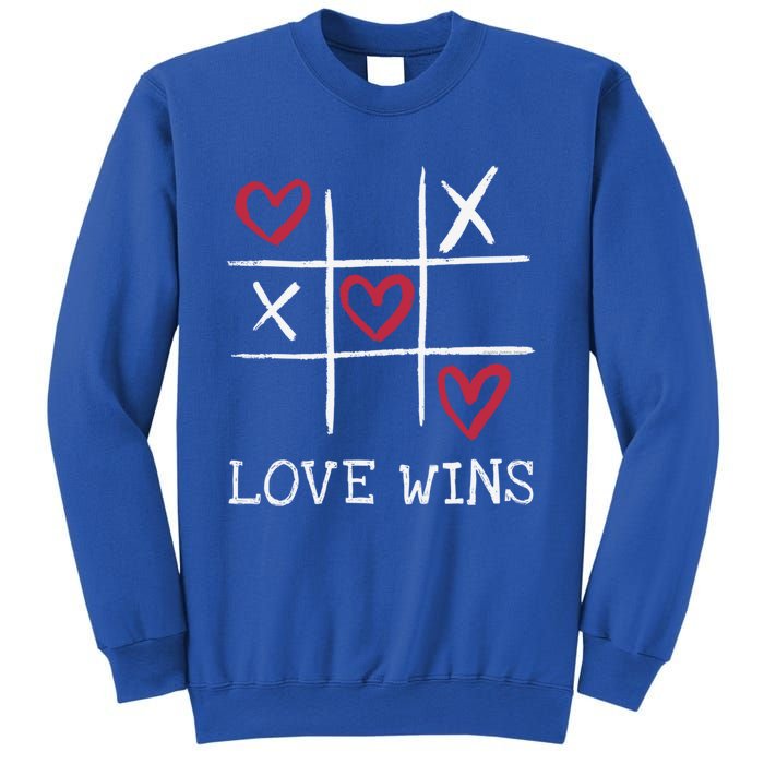 Fun Love Wins Love Always Wins Valentines Day Gift Sweatshirt